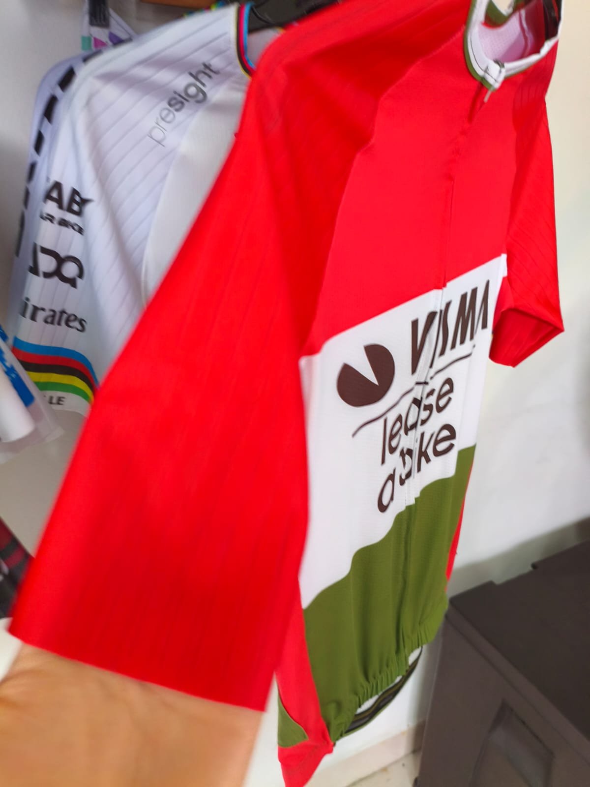 Jersey ciclismo Linea Pro VismaRojo - Image 3