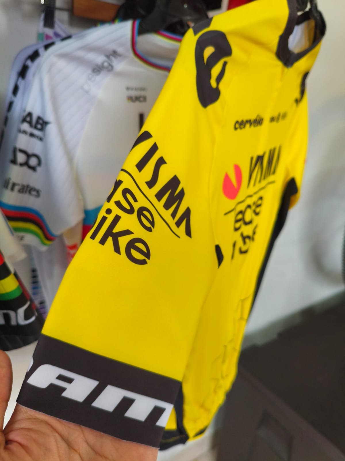 Jersey ciclismo Linea Pro VismaAmarillo - Image 4