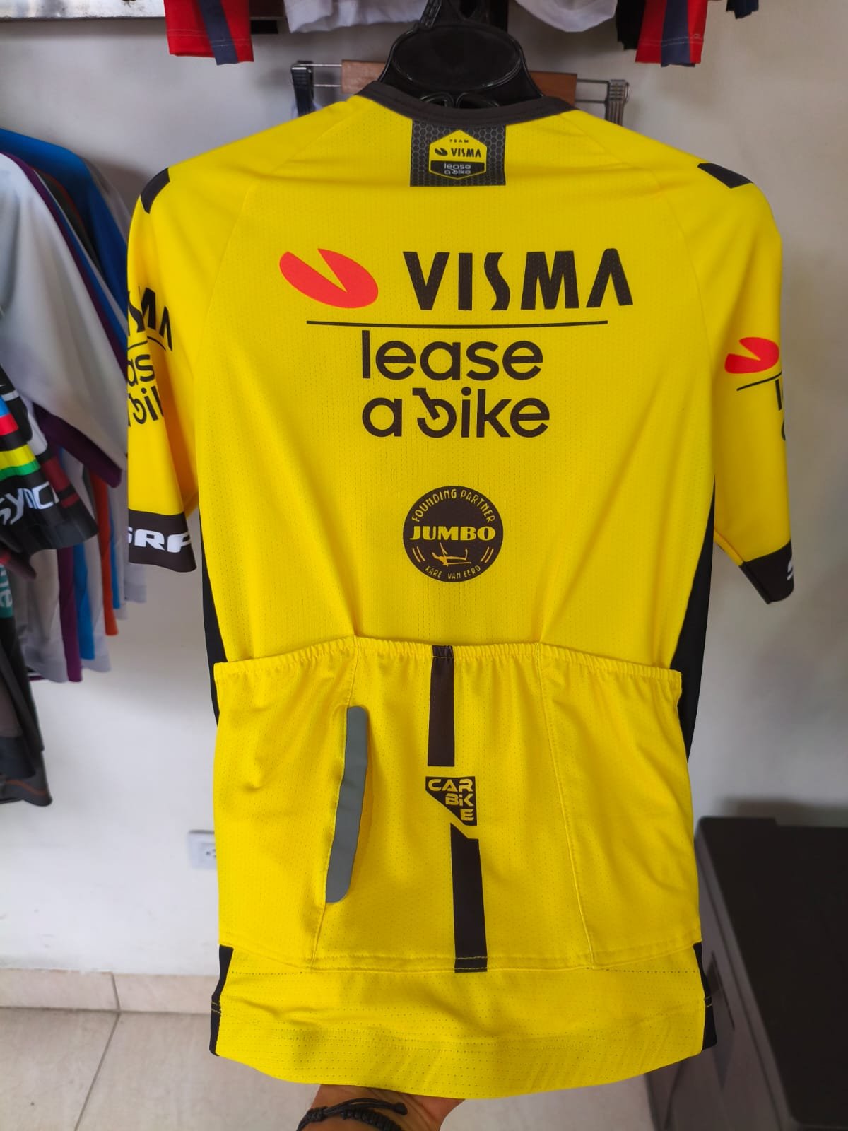 Jersey ciclismo Linea Pro VismaAmarillo - Image 3