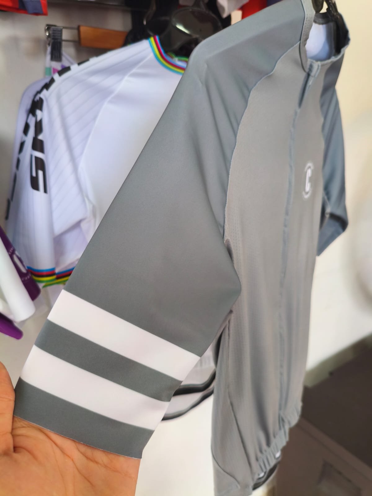 Jersey Linea Pro Gris Unitono - Image 3