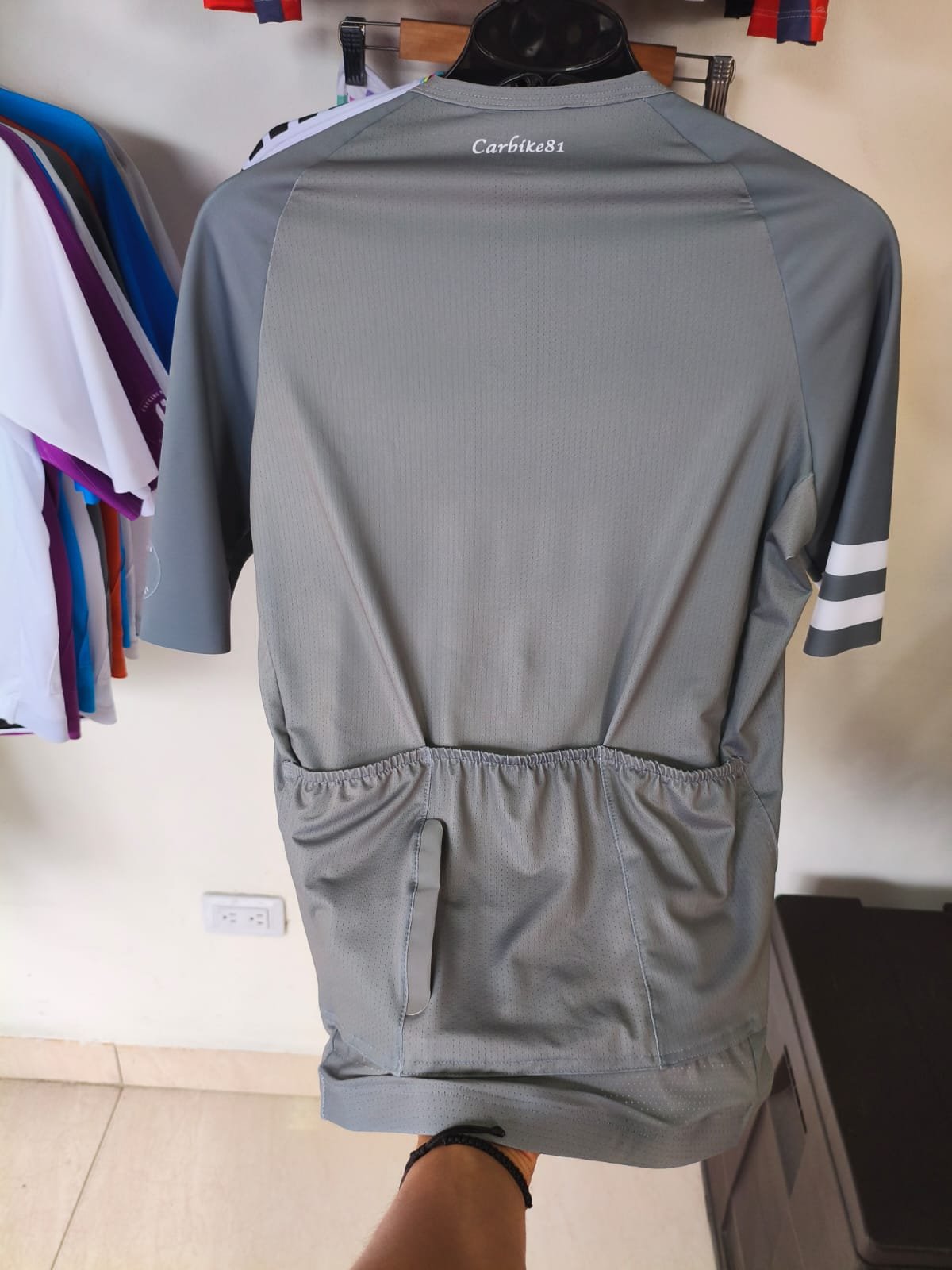 Jersey Linea Pro Gris Unitono - Image 4