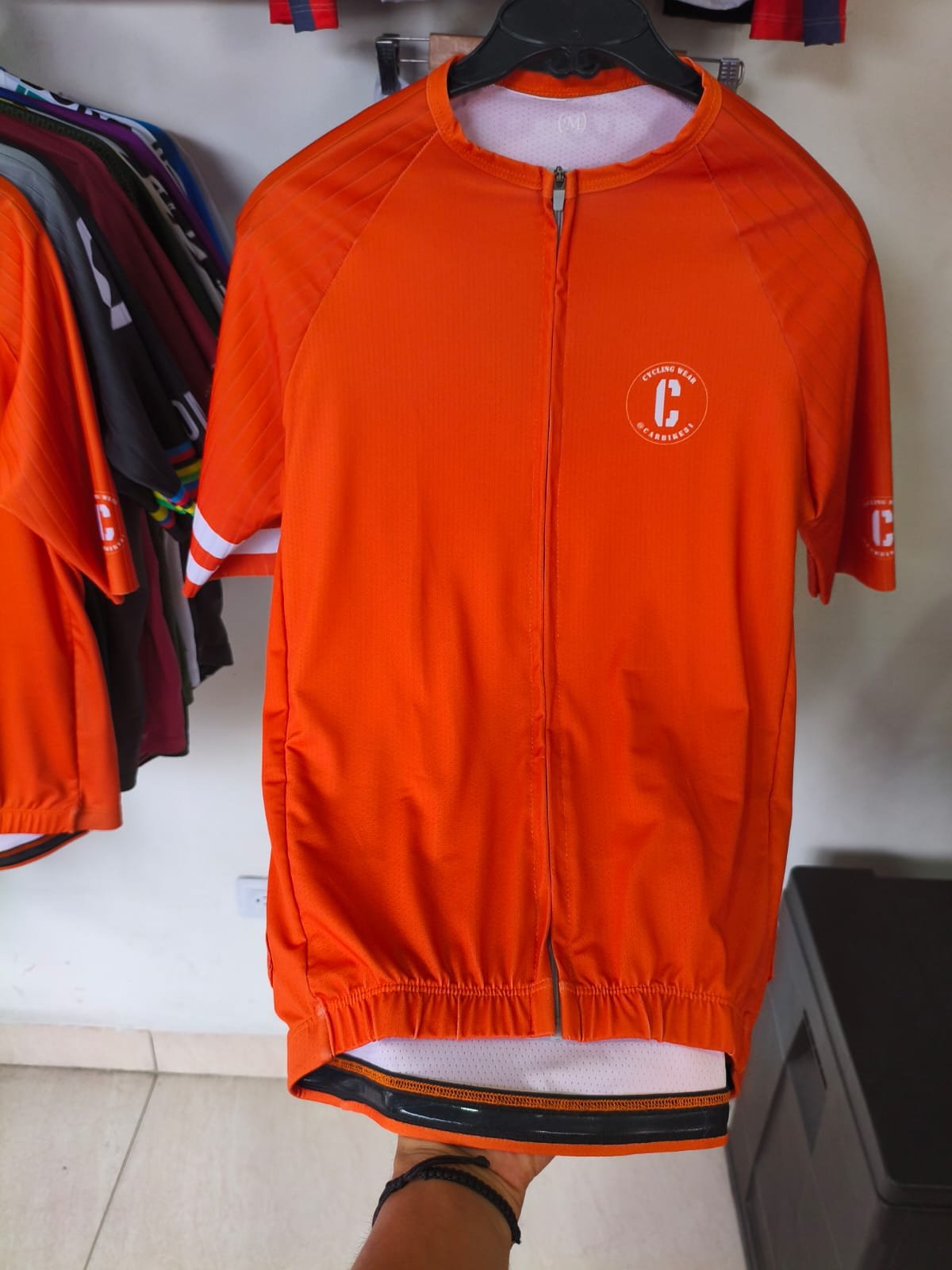Jersey Linea Pro Naranja Unitono - Image 2