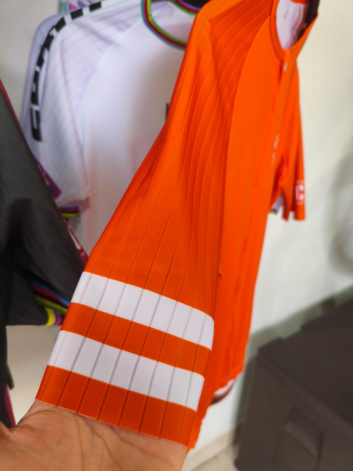 Jersey Linea Pro Naranja Unitono - Image 3