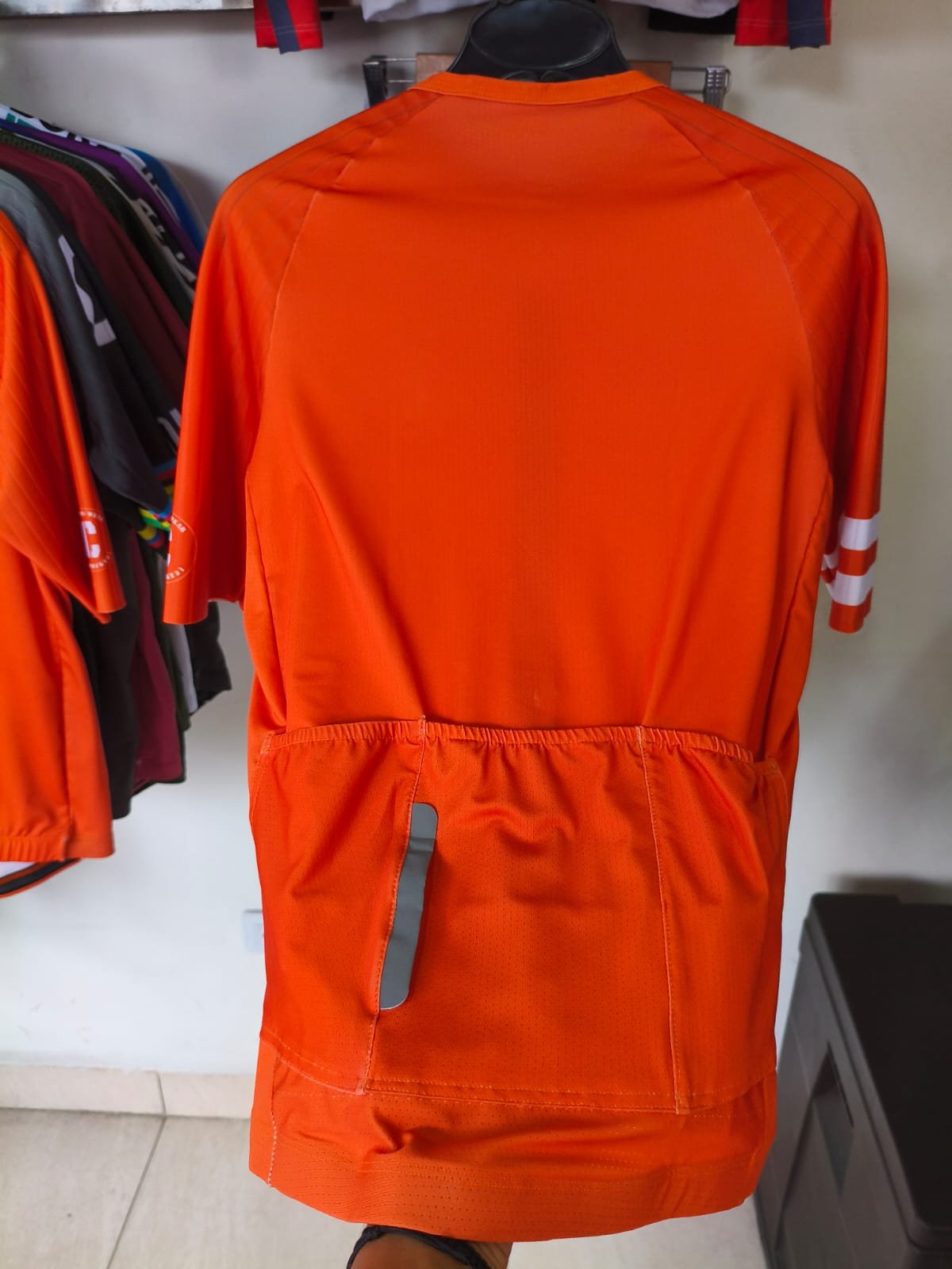 Jersey Linea Pro Naranja Unitono - Image 4