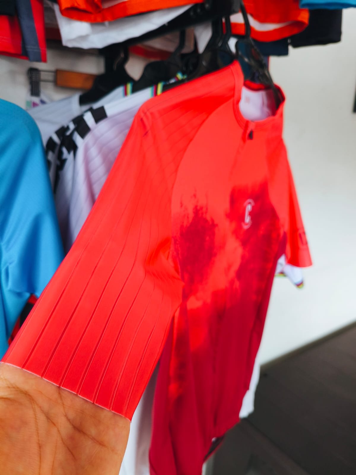 Jersey Linea Pro Naranja Manchas - Image 3