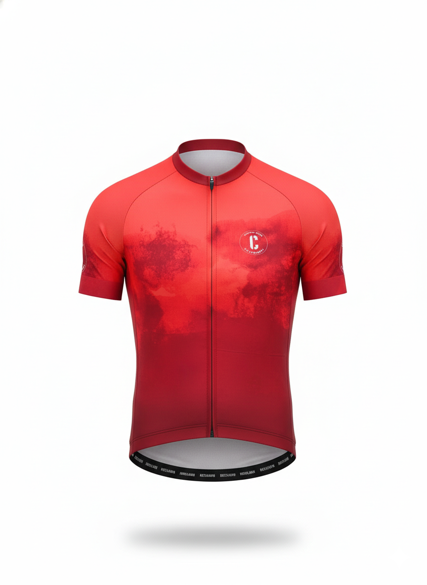 Jersey Linea Pro Naranja Manchas