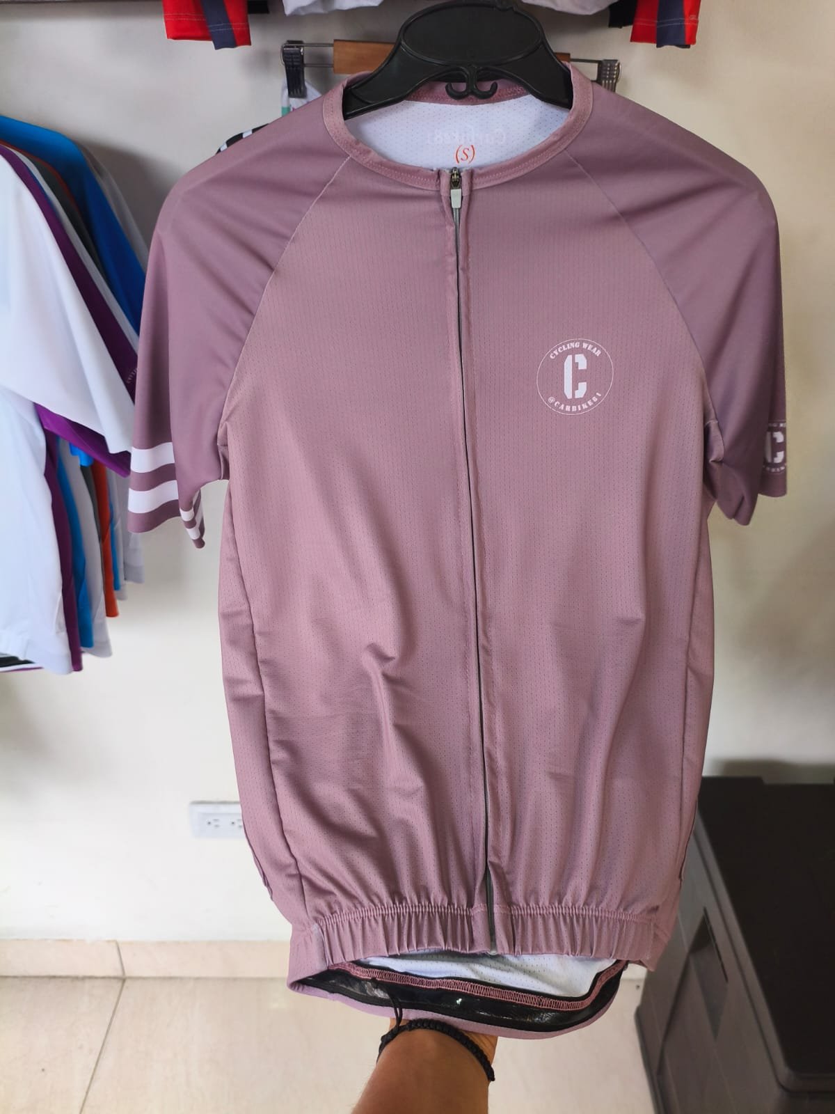 Jersey Linea Pro Rosa Palo Unitono - Image 4