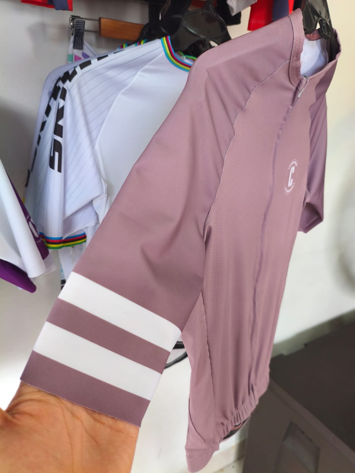 Jersey Linea Pro Rosa Palo Unitono - Image 3