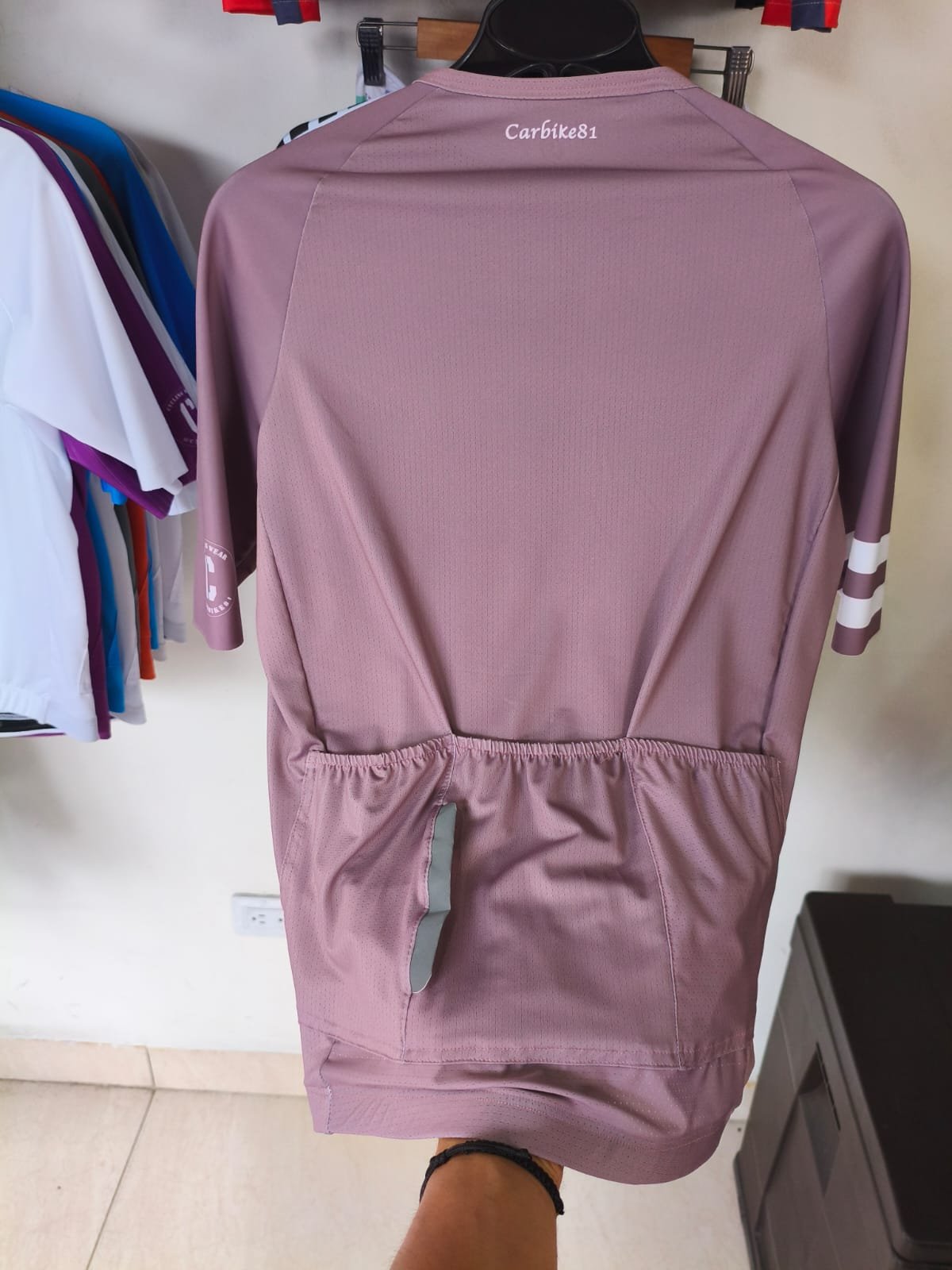 Jersey Linea Pro Rosa Palo Unitono - Image 2