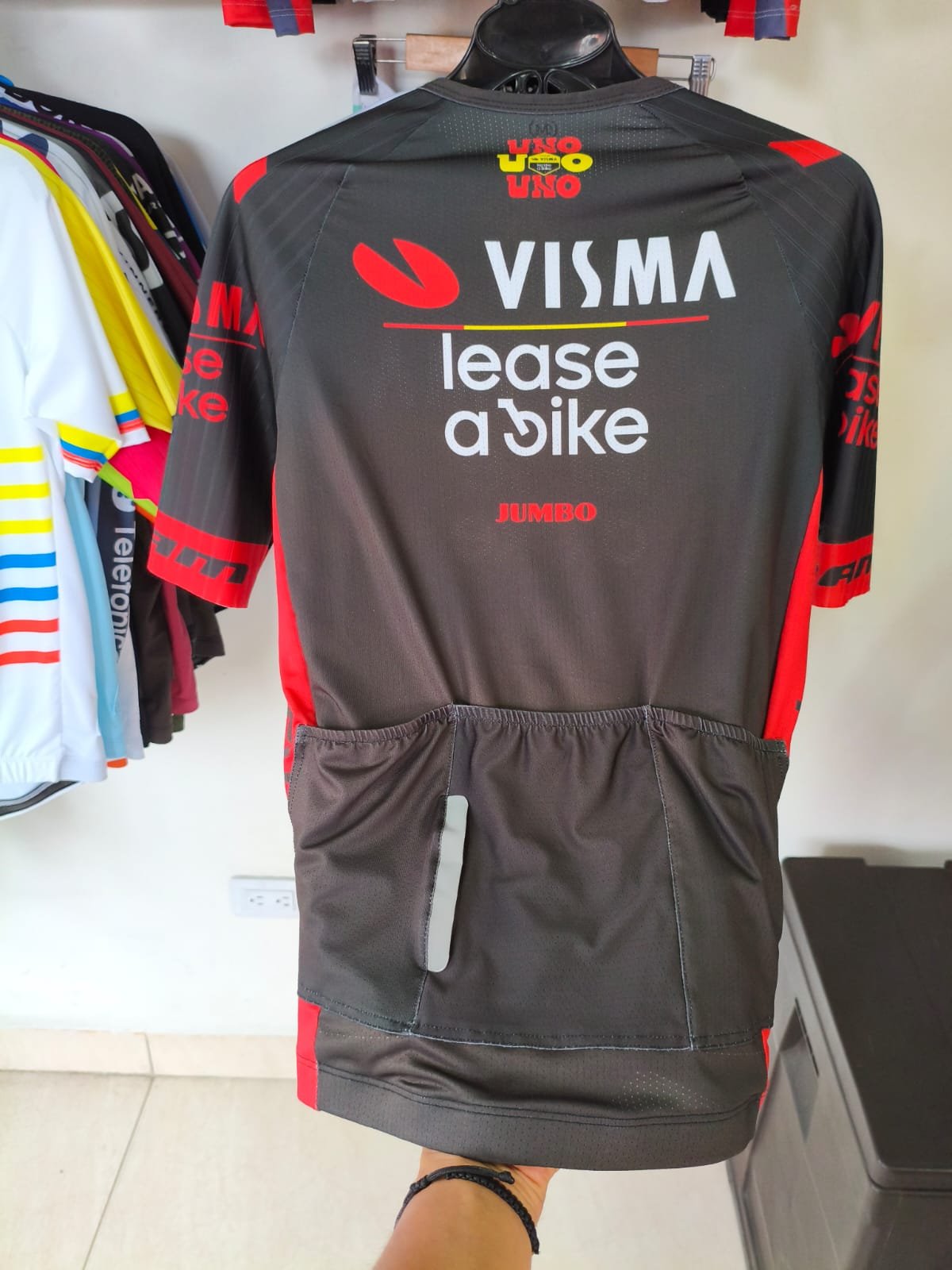 Jersey ciclismo Linea Pro Visma Negro - Image 4