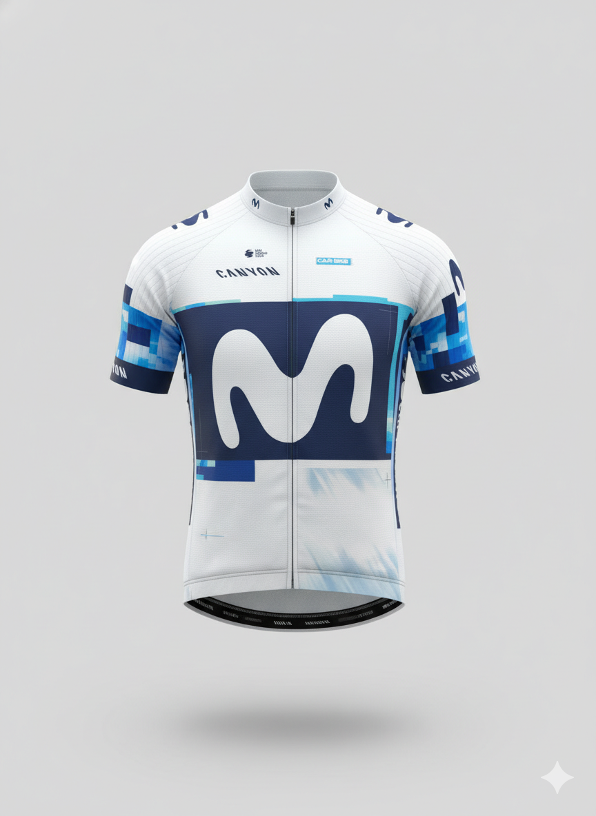 Jersey ciclismo Linea Pro Movistar 2025