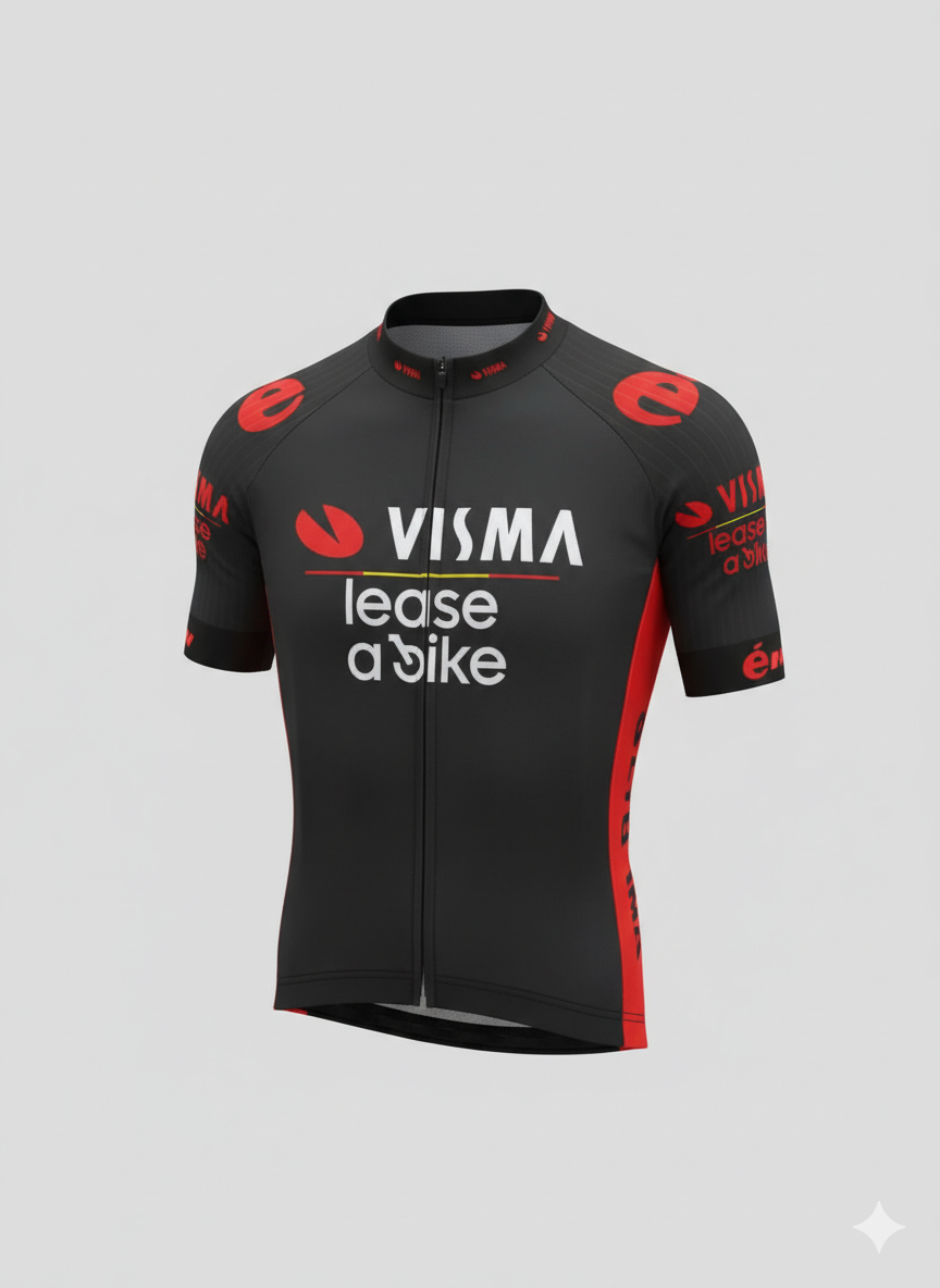 Jersey ciclismo Linea Pro Visma Negro