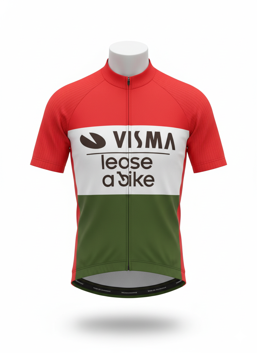 Jersey ciclismo Linea Pro VismaRojo