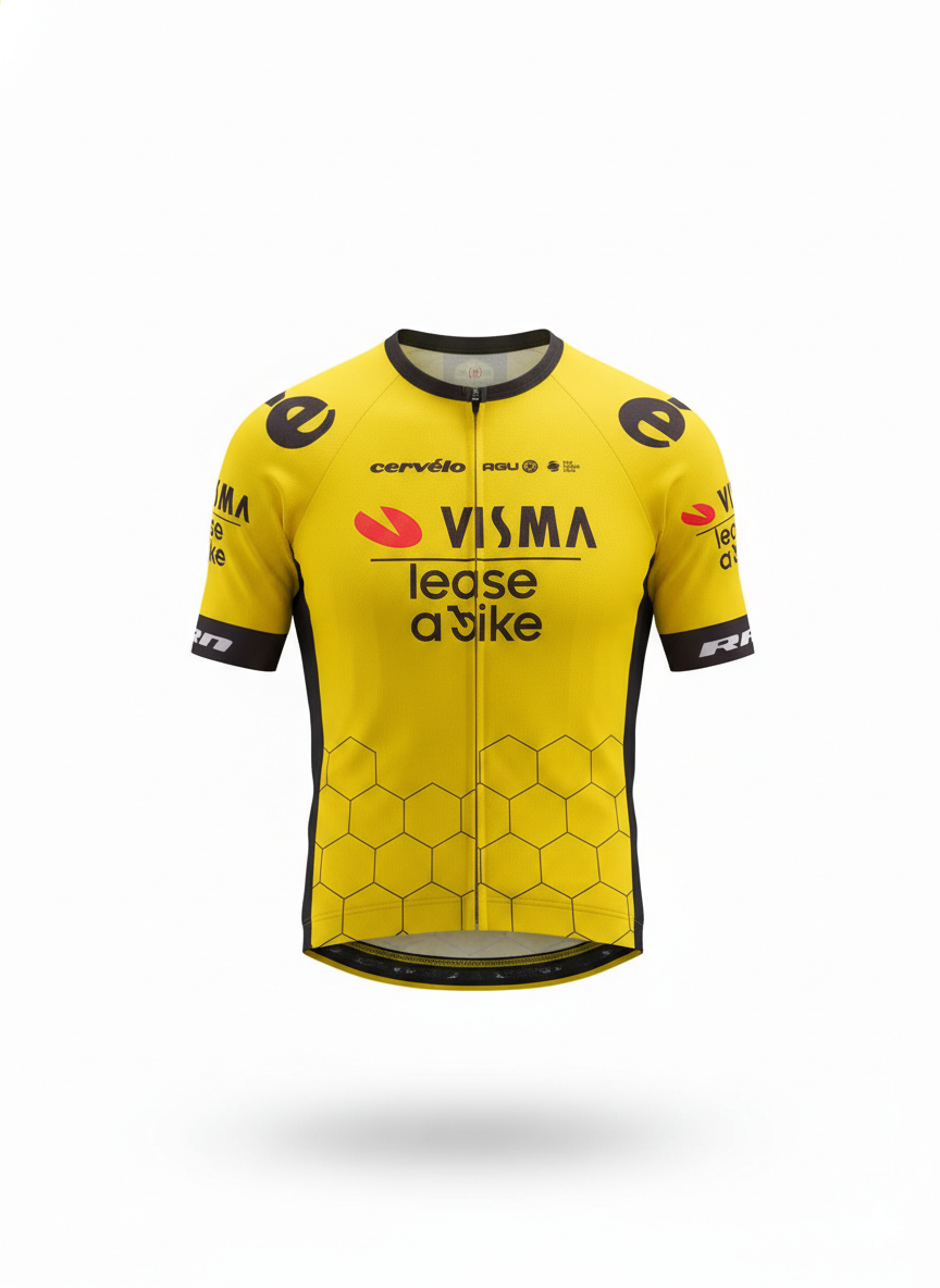 Jersey ciclismo Linea Pro VismaAmarillo