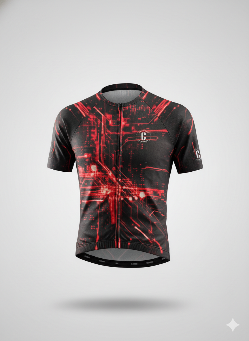 Jersey Ciclismo CARBIKEWEAR Rojo