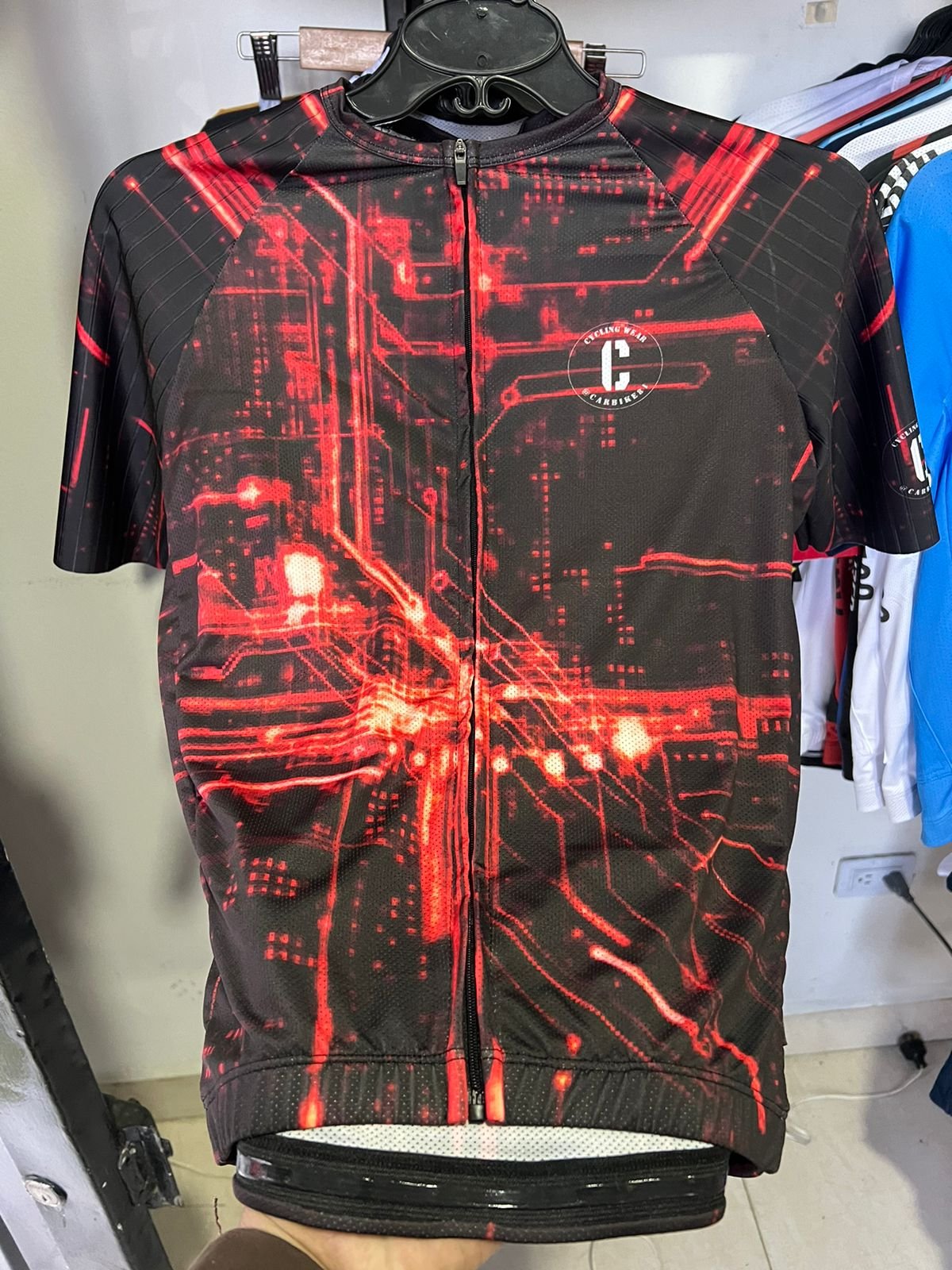 Jersey Ciclismo CARBIKEWEAR Rojo - Image 2