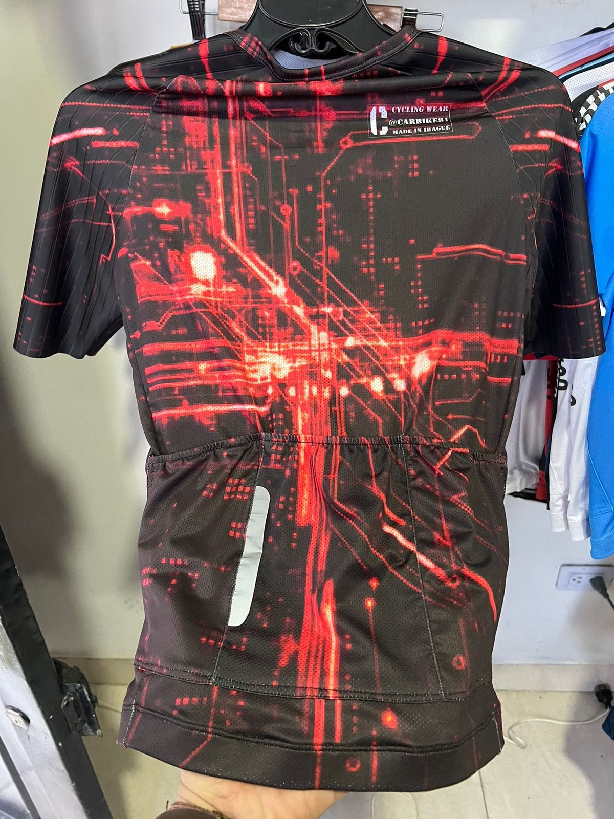 Jersey Ciclismo CARBIKEWEAR Rojo - Image 4