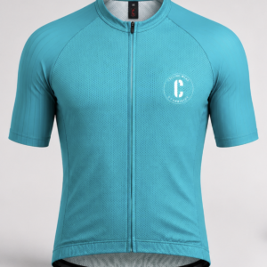 Jersey ciclismo linea pro color unitono verdeclaro